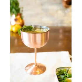 Resim Bakır Concept Bakır Şarap Kadehi Mat Bakır Renk 
