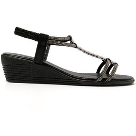 Resim Guja Sandalet Kadın 25y145-1 Sy Guja Siyah Siyah 