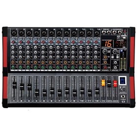 Resim DJ Pro MX-12 12 Kanallı 99 DSP Efektli 2X350 Watt Power Mikser 