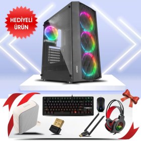 Resim Kaia Life PANTHERA-01Y, Amd Ryzen 5 5600, Mushkın 16GB Ddr4 Ram, Wd 512TB Nvme Ssd, Peladn 8gb Gddr5 RX580 Ekran Kartı, 600W Kasa, Oem Paket (Bol Hediyeli) 