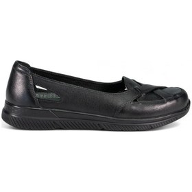 Resim Forelli Anya 29430 Deri Anatomik Kadın Ayakkabı Siyah 