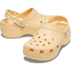 Resim Crocs Classic Platform Pearl Clog Topuklu Kadın Terlik 211231 211231 78z 78z Çok Renkli 