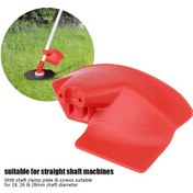 Resim Hangfox Yüksek Kaliteli Plastik Çim Biçme Makinası Koruyucu Kalkan - Düz Milli Makinalar İçin 24-28mm Mil Çapı Uyumlu, Kolay Kurulumlu Yer Değiştirme Parçası Kırmızı 