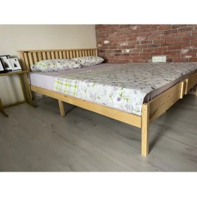 Resim Tarı-Mar Wood And Home Çift Kişilik 140x200 cm Tokyo Ahşap Karyola 