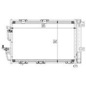 Resim Oris-Cop113016 Kondanser Astra H 1.2 16V-1.6I 16V-1.8I 16V 04- / 514712579 