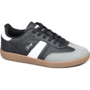 Resim Jump 29967 Siyah - Beyaz - Gri Kadın Sneaker Günlük Spor Ayakkabı 