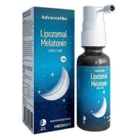 Resim AdvanceMax Lipozomal Melatonin Sprey 3mg 30 ml 