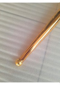 Resim 1 Adet-45cm Metal Konik Ayak-sehpa Ayağı-gold Renk Kaplama 
