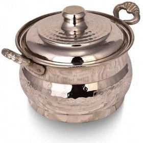 Resim Turna Bakır Maraş Güveç Tencere 3 No 22 Cm El Dövme Nikel Turna8173 2 