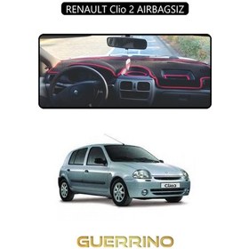 Resim Renault Clio 2 Aırbagsıztorpido Koruma Halısı Siyah Kenar 
