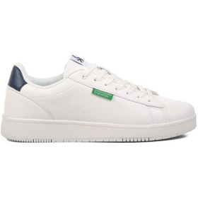 Resim United Colors Of Benetton Beyaz Erkek Sneaker Benetton Bnı-10064 M Beyaz 