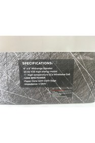 Resim Cadence R2-69 OVAL MİDRANGE KURŞUN GÖBEK 125 RMS PRO SERİ 