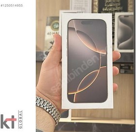 Resim Apple iPhone 16 Pro İkinci El TR | 128 GB | Çöl Titanyum 