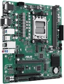 Resim Asus Pro A620M-C-CSM AM5 DDR5 6400MHz mATX Anakart 