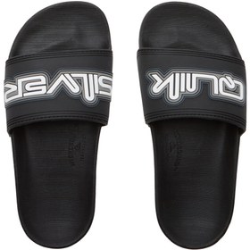 Resim Quiksilver Rivi Wordmark Slide II Youth Erkek Çocuk Siyah Terlik ERKEK ÇOCUK TERLİK 