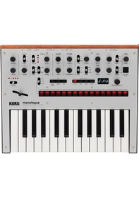 Resim Korg Monologue Gümüş Analog Synthesizer 