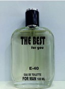 Resim The Best For You E-40 Açık Erkek Parfüm EDT 100 ML 