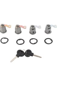 Resim Creatorally 4 Adet Kapı Kilidi Varil Silindir W/2 Tuşları 252522 Için Fit Berlingo / Xsara / Xsara Pico (Yurt Dışından) 