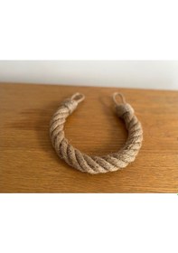 Resim 50 Cm Otantik Kalın Halat Perde Tutacağı (20Mm) 