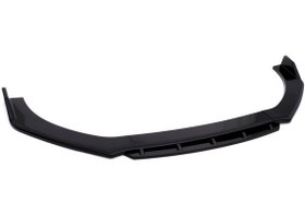 Resim Universal Megane Ön Tampon Altı Lip ABS Plastik 4 Parça Siyah 