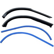 Resim Opel Astra H Lip Ön Tampon Eki Kırılmaz Unıversal Ön Lip 4 Parça 