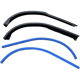 Resim Opel Astra H Lip Ön Tampon Eki Kırılmaz Unıversal Ön Lip 4 Parça 