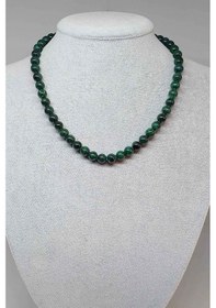 Resim Malakit Taşı Royal Quality Kolye 7-8mm (Klipsli) Çok Renkli 