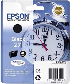 Resim Tonersepeti Epson 27-t2701-c13t27014020 Siyah Kartuş 