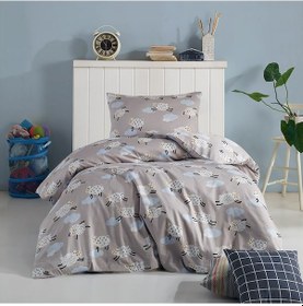 Resim Coté Blanc Mouton %100 Pamuk Ranforce Tek Kişilik Nevresim Takımı 