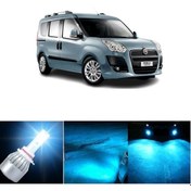 Resim Fiat Doblo Buz Mavisi Led Xenon Sis Farı Ampulü H11 8000k 