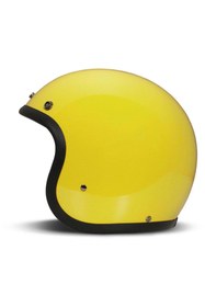 Resim Dmd Jet Retro Açık Motosiklet Kaskı Yellow 