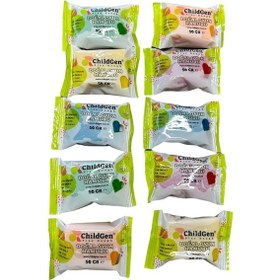 Resim Doğal Oyun Hamuru -10'lu Minipack - 10x50gr 