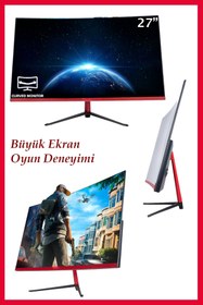 Resim Gamepage Mpx30 I5-3470 8gb 128gb Ssd 320gb Rx550 4gb 27" Curved Masaüstü Oyuncu Bilgisayar 