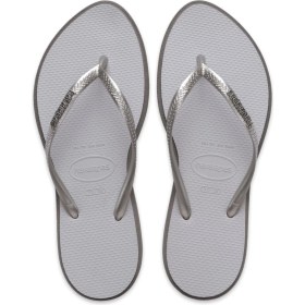 Resim Havaianas 4149584 Sslim Point Parmak Arası Açık Gri Kadın Terlik 