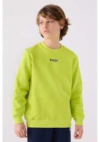 Resim Kappa Erkek Çocuk Yeşil Sweatshirt 5274-45415 Yeşil 