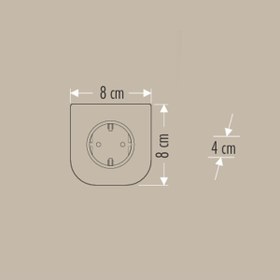 Resim Cata Zaman Saati Priz Tipi Dijital 3680W 