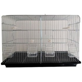 Resim Usmtekno Salma Kafes Üretim Kafesi Çift Hane Kuş Kafesi 