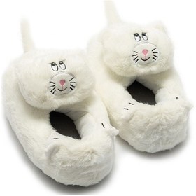 Resim Twigy Gatto Kadın Hayvanlı Panduf Beyaz 36/41 CC0588 Beyaz 