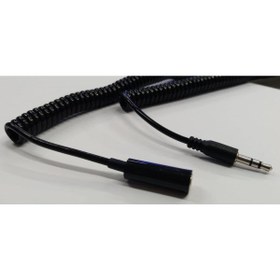 Resim Mykablo 3.5 Mm Stereo Spiral Uzatma Kablosu 3 Metre 