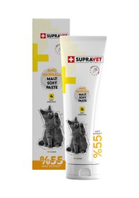 Resim Supravet Hairball Malt Tüy Yumağı Engelleyici Kedi Macunu 100 G 