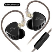 Resim Kz Saga Destan Kulak Kulaklık İki Farklı Tuning Müzik Kulaklıklar Hifi Stereo Balanced Mıc 