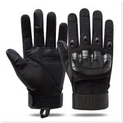 Resim Limonluk Dokunmatik Ekranlı Açık Hava Koruyucu Eldivenler, Bisiklet Ve Dağcılık Eldivenleri Siyah 