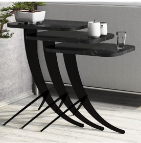 Resim Variant Pion Metal Ayaklı 3Lü Zigon Sehpa (322104756) 