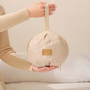 Resim Kadınlar İçin Şık Bej 3'ü 1 Arada İç Çamaşırı & Çorap Organizatör Çantası - Fermuarlı Dayanıklı Polyester Seyahat Saklama Çantası, Lingerie, Sütyenler, Külotlar için Taşınabilir - Kompakt ve Elde Yıkanabilir, Minimalist Tasarım, Yumuşak Dokulu 