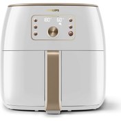 Resim Philips Airfryer Xxl Smart Sensing Star White Fritöz, 1.4 Kg, 7.3 L Kapasite 1.4 Kilogram , Beyaz 