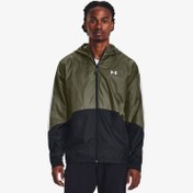 Resim Under Armour Legacy Windbreaker Erkek Yeşil Antrenman Yağmurluk 