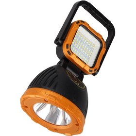 Resim Solar Güneş Enerjili Kamp Lambası Powerbank Özellikli 1200lümen Işıldak Flaşör Led Çok Renkli 