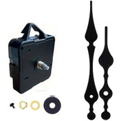 Resim Pillersiz Sessiz Hareket Mekanizması, DIY Duvar Saati Motoru Onarım Parçaları, Saat Yapımı ve Onarımı için - Pil ile Çalışır (AAA), Aksesuar Seti - 1 Paket (Pil Dahil Değildir) 