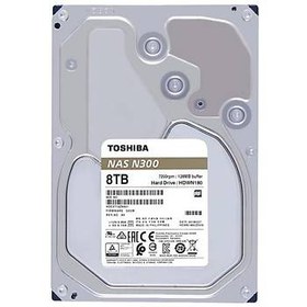Resim Toshiba 3,5 N300 8TB 128MB 7200RPM HDWN180UZSVA 