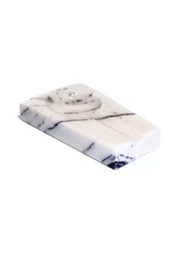 Resim Marble Patron. Damarlı Beyaz Mermer Puro Küllüğü 